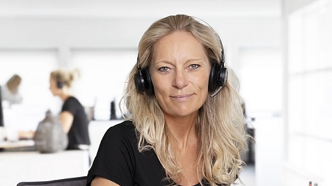 Kundeservice medarbejder Martha